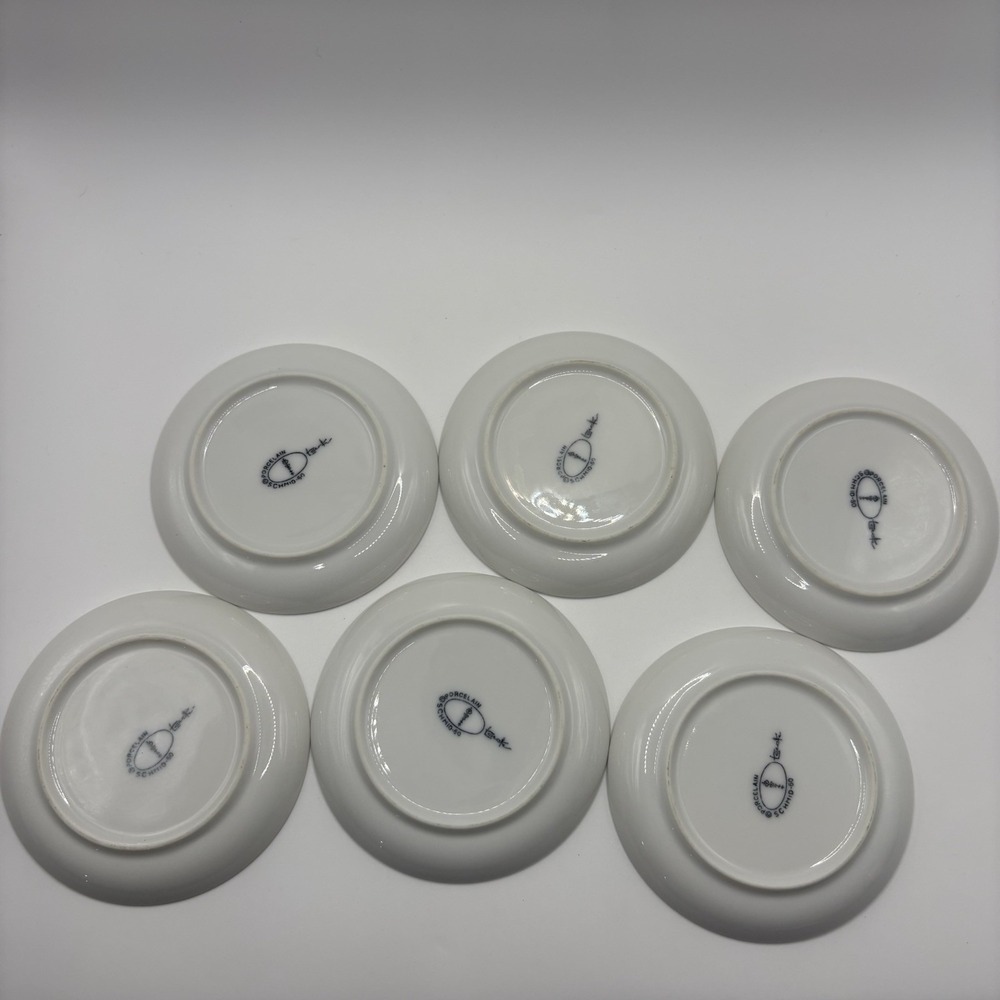 MCM Lagardo Tackett Schmid 60 Porcelain Espresso Demitasse Cups Saucers Spoons - Picture 10 of 13